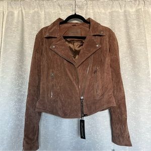 Blank NYC Brown Suede Jacket
